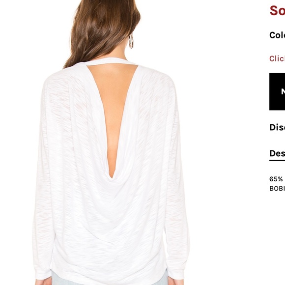 Bobi Burnout Slub Long Sleeve - Picture 4 of 8